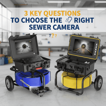 3 Key Questions to Choose the Right Sewer Camera - Powerwill