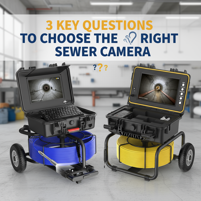 3 Key Questions to Choose the Right Sewer Camera