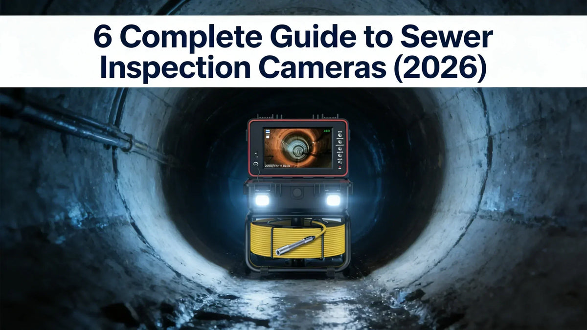 6 Complete Guide to Sewer Inspection Cameras (2026) — Powerwill