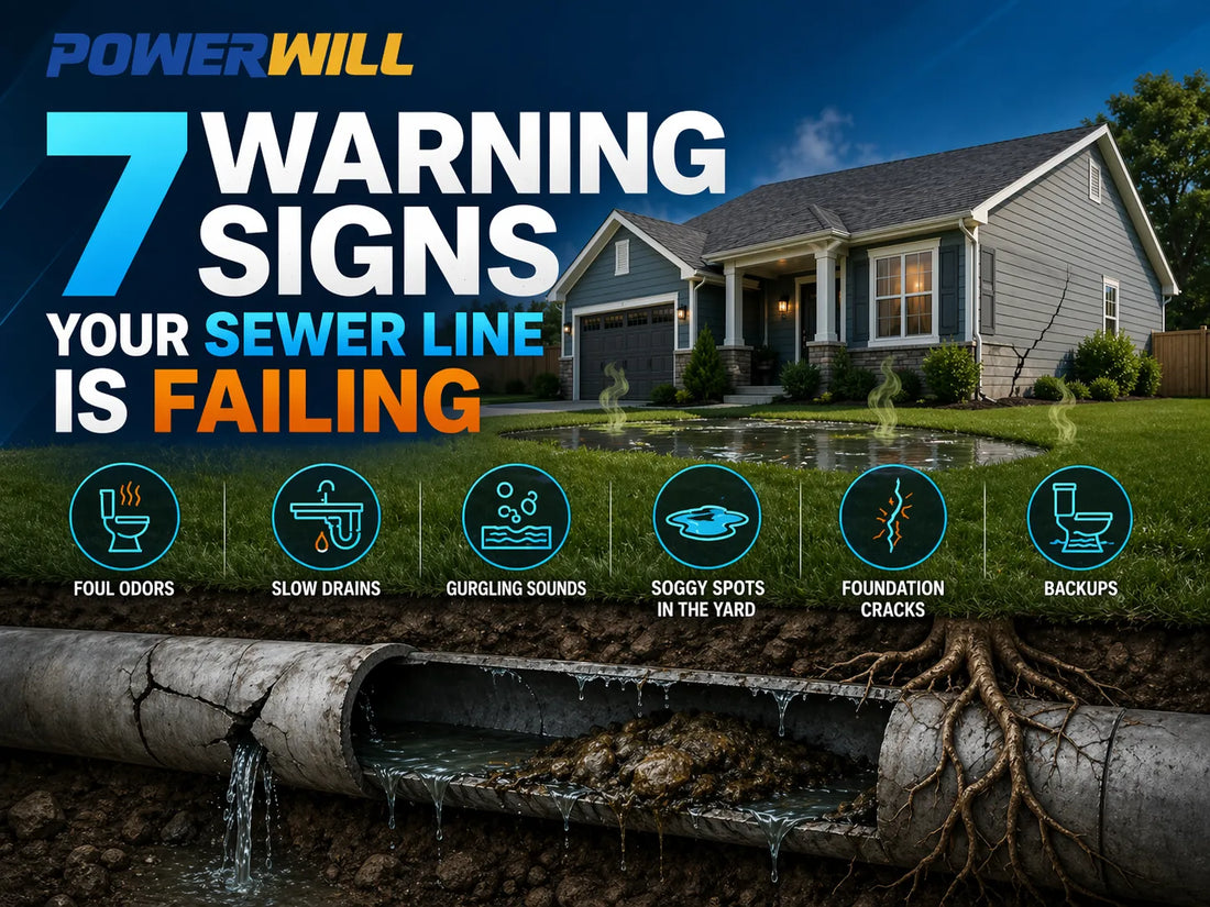 7 Warning Signs Your Sewer Line Is Failing