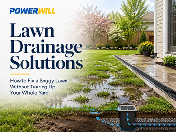 Lawn Drainage Solutions: How to Fix a Soggy Lawn Without Tearing Up Your Whole Yard