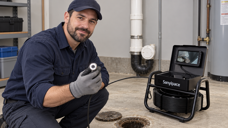 SANYIPACE Sewer Camera Review 2026: Is the S5517DC Worth It?