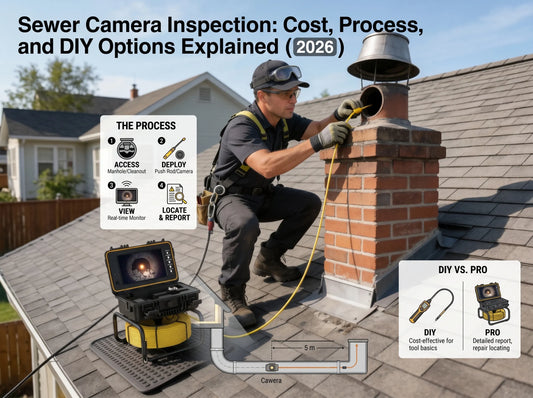Sewer Camera Inspection: Cost, Process, and DIY Options Explained (2026)