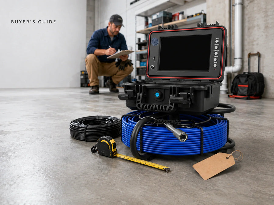 Sewer Inspection Cameras for Sale: How to Compare Price, Reach, and Recording Before You Buy