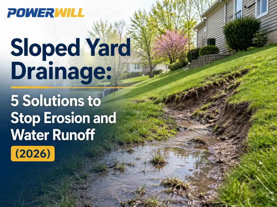 Sloped Yard Drainage: 5 Solutions to Stop Erosion and Water Runoff (2026)