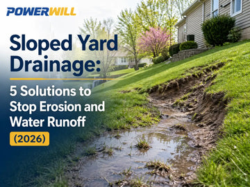 Sloped Yard Drainage: 5 Solutions to Stop Erosion and Water Runoff (2026)