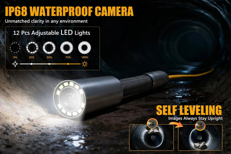 Pipe Camera with Light: Why Adjustable LEDs Matter for Accurate Pipe Inspection