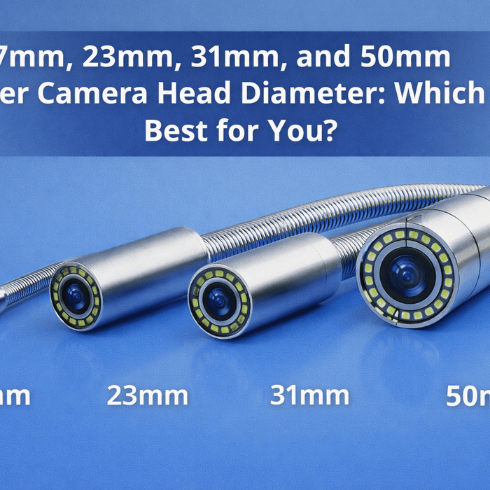 Pipe Camera Buying Guide: Choosing the Right Camera Diameter - Powerwill