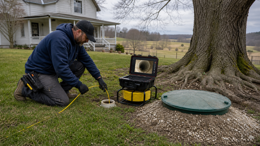 Septic Line Inspection: How to Find Roots, Freezing, and Outlet Pipe Problems Early