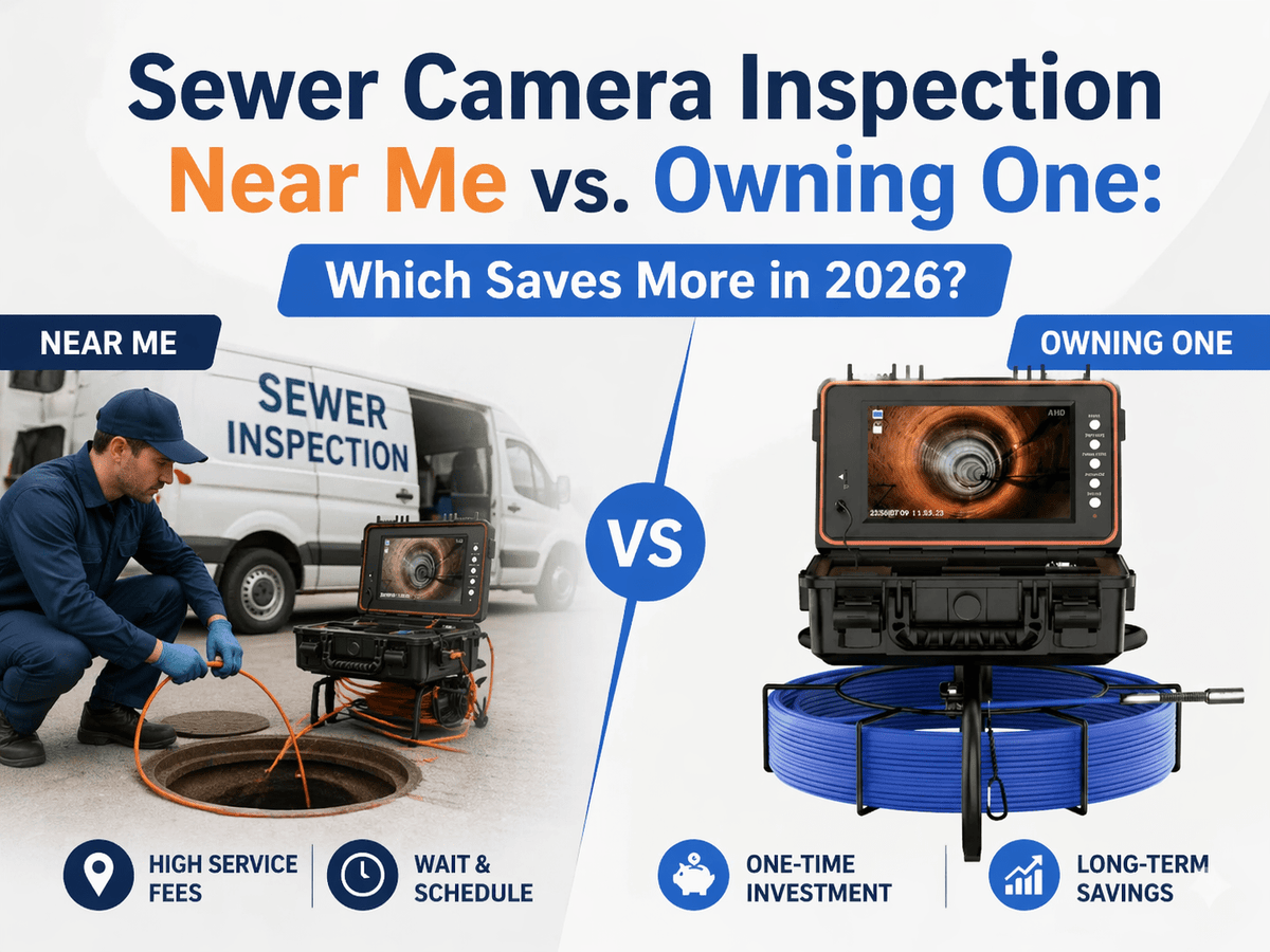 Sewer Camera Inspection Near Me vs. Owning One: Which Saves More in 2026?