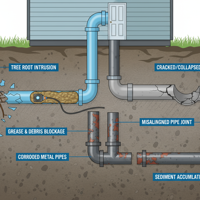 What Issues Can a House Drain or Sewer Inspection Reveal?