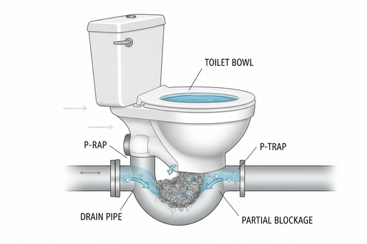 Why Your Toilet Drains Slowly — and How to Fix It