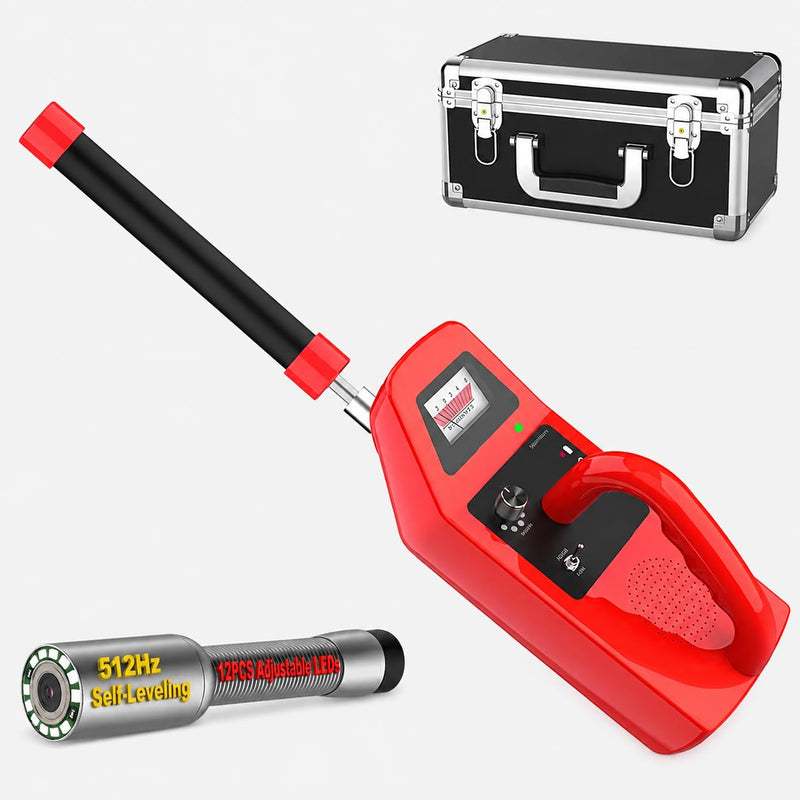 Powerwill 512Hz Locator and 512Hz Sonde Transmitter Kit for Sewer Inspection Camera image 1