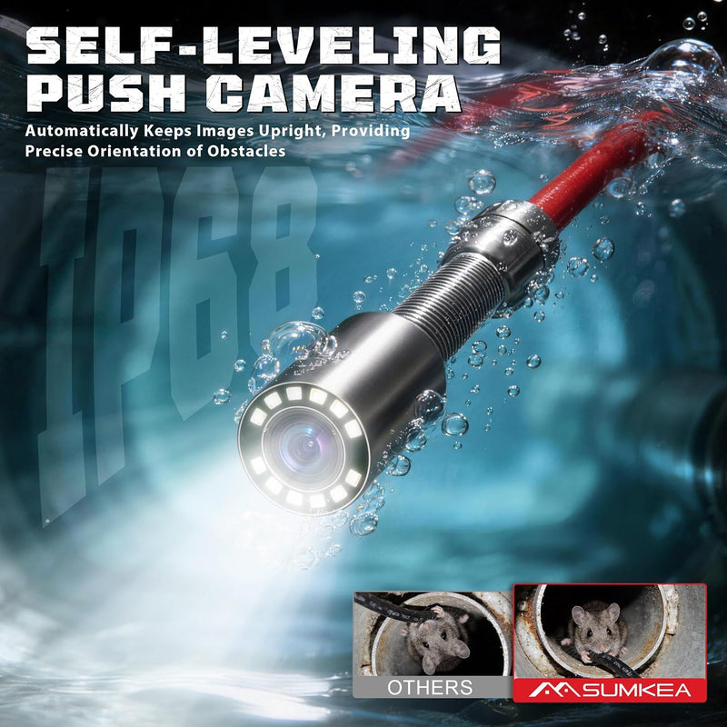 Powerwill 300ft sewer camera image 4