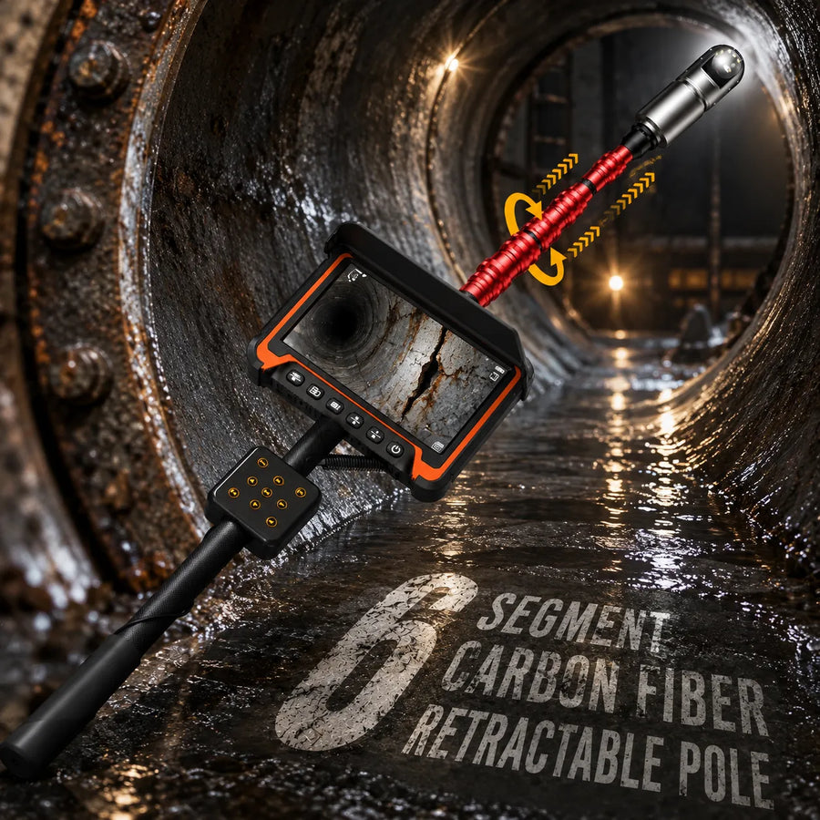 Powerwill M0700 Telescopic Pole Inspection Camera