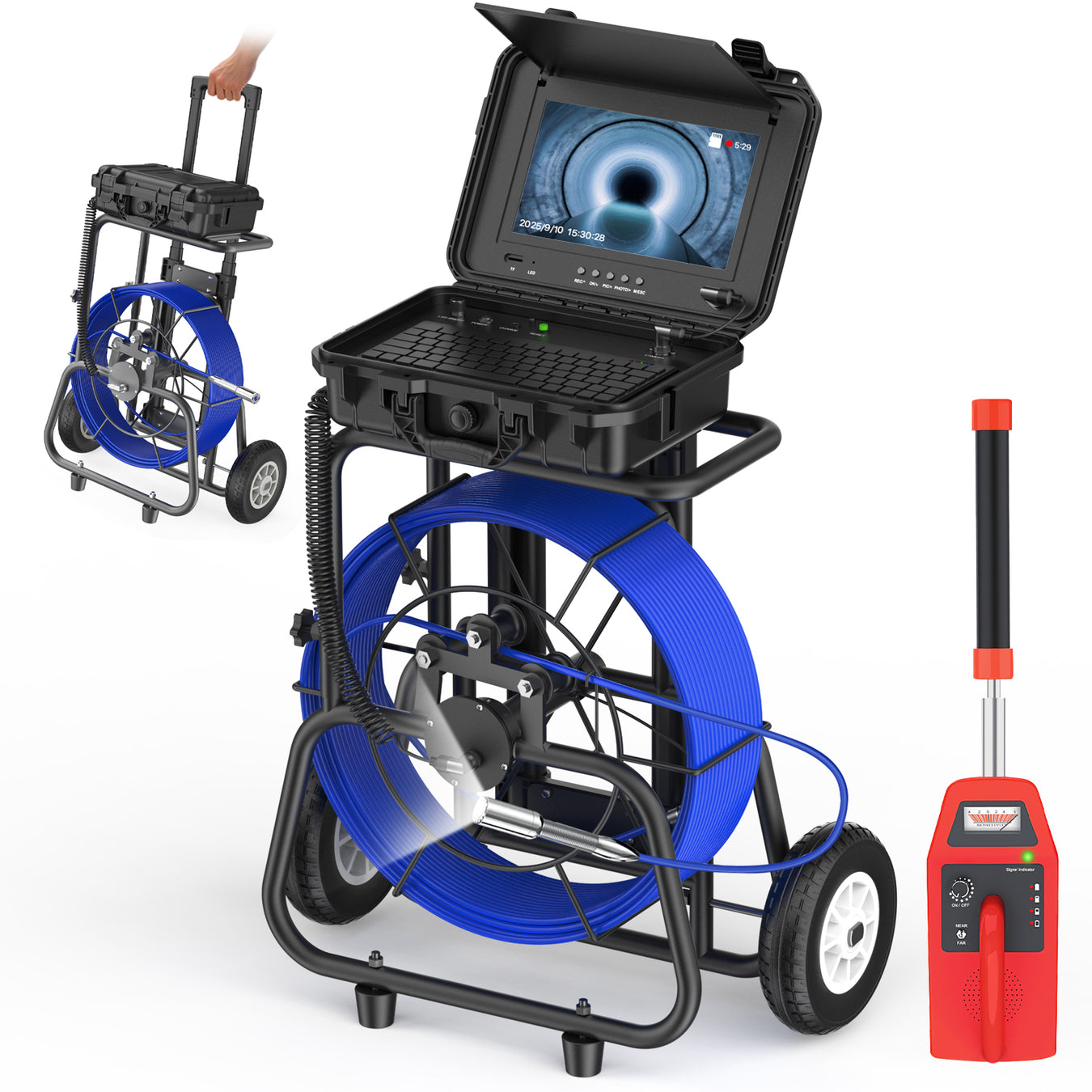 10 inch Monitor Sewer Camera