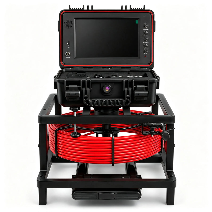 Powerwill PW9DA self-leveling pipe inspection camera system