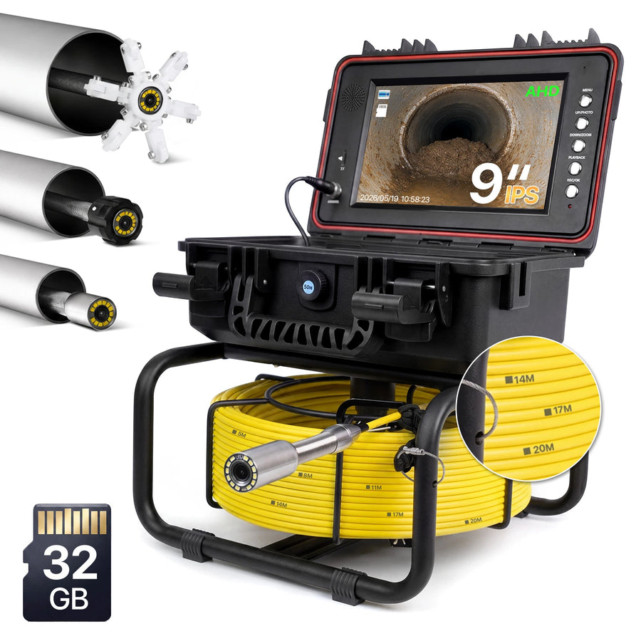 Cámara para inspección de tuberías Powerwill L09D1