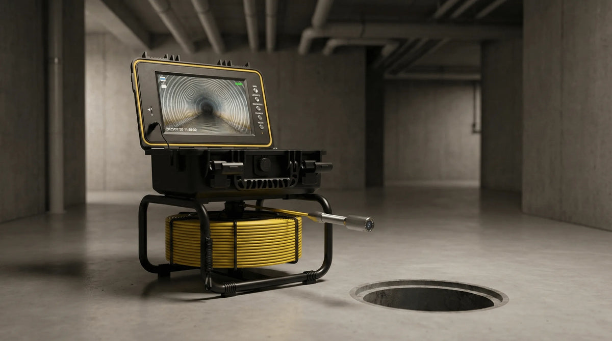 Powerwill L09D1 drain inspection camera for homeowners and plumbers