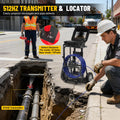 Powerwill PW10DZ 512Hz transmitter and locator for underground pipe tracing