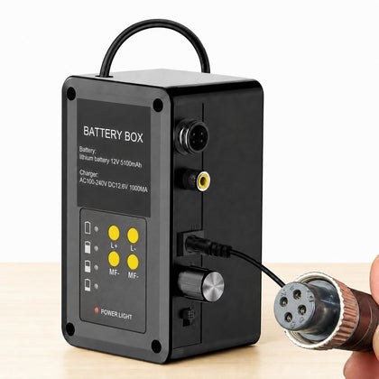 Powerwill Sewer Camera Control Box with Counter and DVR Function for L09D1 and L09D2 image 1