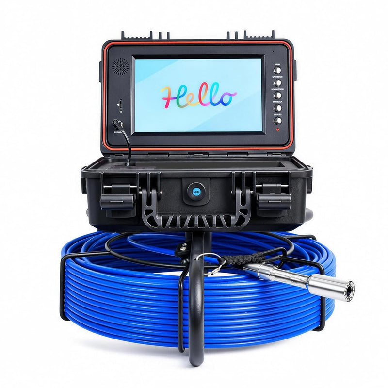 Powerwill L09D2 Sewer Camera Cable and Frame with Self-Leveling Function image 4