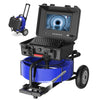 Powerwill 10DX1 Sewer Inspection Camera – 512Hz Locator, Self - Leveling, 246ft Cable - PowerwillPW10DX1-75M-DVR-7C-512TR-ZPH-JS-JP32G-BE-F