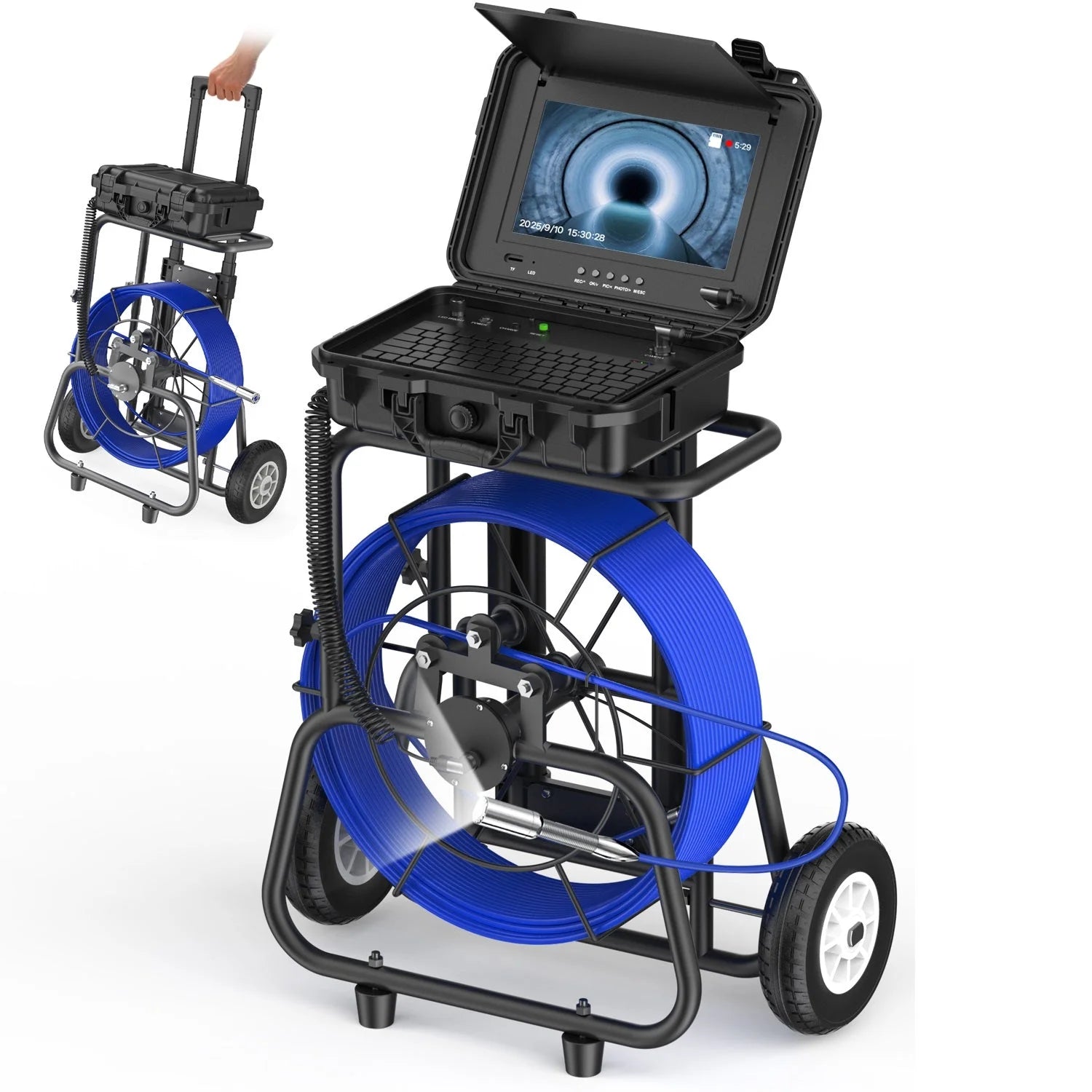 10DZ Sewer Inspection Camera with Locator and S… | Powerwill