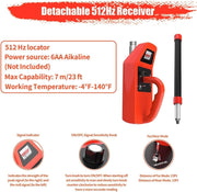Powerwill 512RB detachable 512Hz receiver controls and specifications