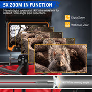 Powerwill 7DVE Sewer Inspection Camera – 512Hz Locator, Self-Leveling, 7" IPS Monitor - Powerwill4