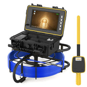 Powerwill L09D2 Sewer Inspection Camera – DVR, Self - Leveling, 9" IPS Monitor - PowerwillPWL09D2-20M-DVR-7C-512T-ZK-32G-BL