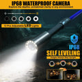 Powerwill L09D2 Sewer Inspection Camera – DVR, Self - Leveling, 9" IPS Monitor - PowerwillPWL09D2-20M-DVR-7C-512T-ZK-32G-BL