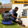 Powerwill L09D2 Sewer Inspection Camera – DVR, Self - Leveling, 9" IPS Monitor - PowerwillPWL09D2-20M-DVR-7C-512T-ZK-32G-BL