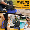 Powerwill L09D2 Sewer Inspection Camera – DVR, Self - Leveling, 9" IPS Monitor - PowerwillPWL09D2-20M-DVR-7C-512T-ZK-32G-BL