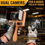 Powerwill M0702 Borescope Camera with Light 360° Rotating Dual-Cameras, IP68, 6MM Cable 16Ft - Powerwill3