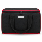 Powerwill PW001 black and red pipe and cable locator carrying bag with zippered lid