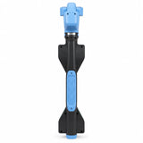 Powerwill PW001 pipe and cable locator receiver rear view showing sensor shaft and handle