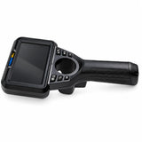 Powerwill PW506 4-way articulating borescope side view showing handheld grip and display housing
