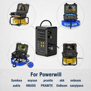 Powerwill sewer camera control box with counter and DVR for PW9D1 and PW9D2 systems